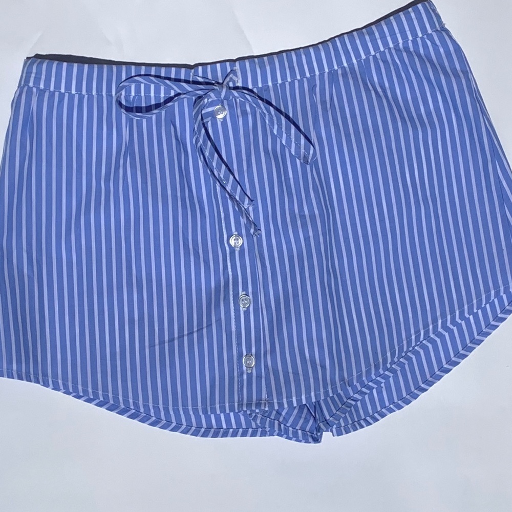 Blue & white skirt